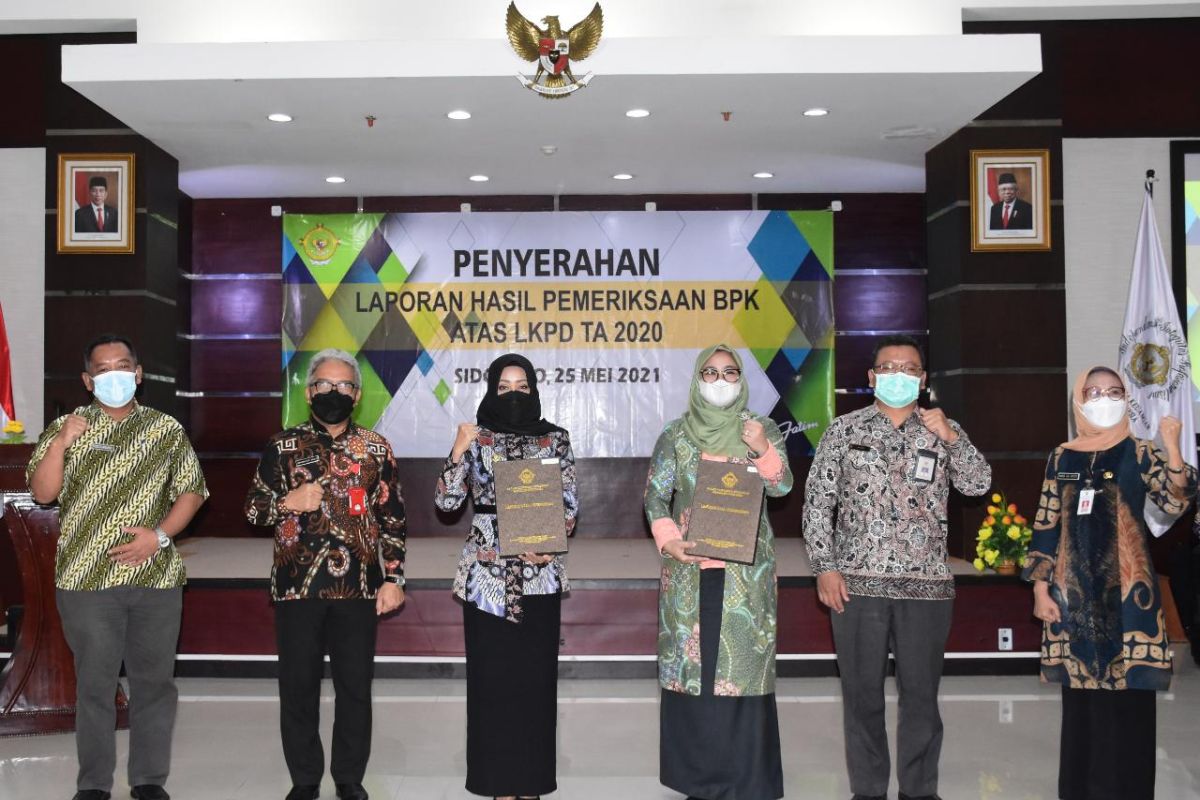 Pemkab Mojokerto raih opini WTP tujuh kali berturut-turut