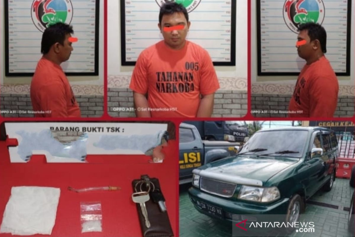 Pengendara mobil Kijang dari Binjai Pirua kedapatan bawa sabu