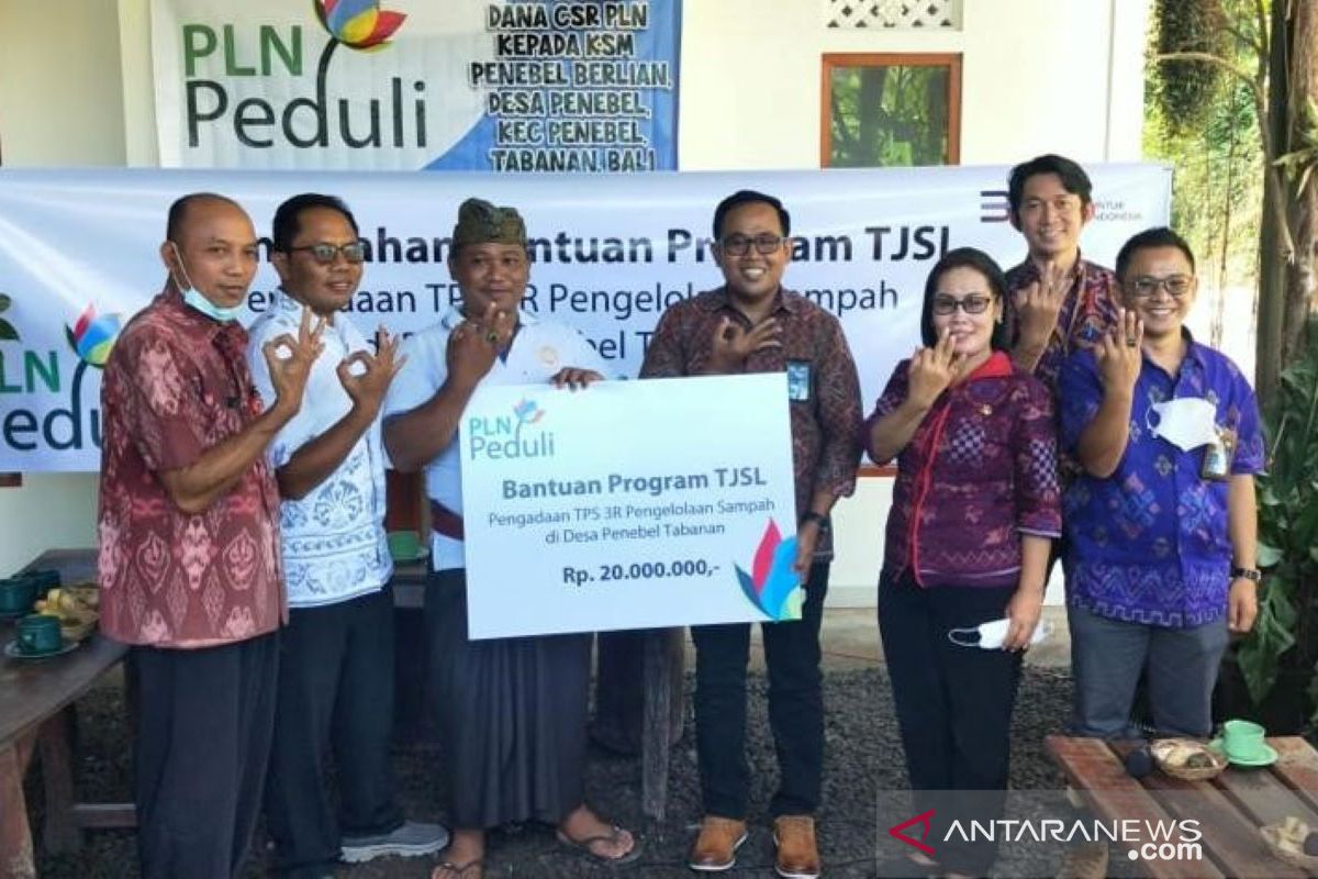 PLN Bali bantu mesin pencacah sampah bertenaga listrik di Buleleng dan Tabanan