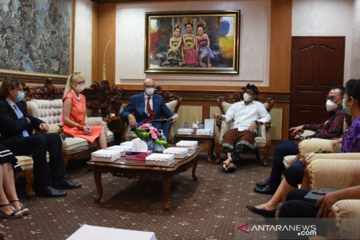 Dubes Ceko bertemu Wali Kota Denpasar jalin kerja sama ekonomi-pariwisata