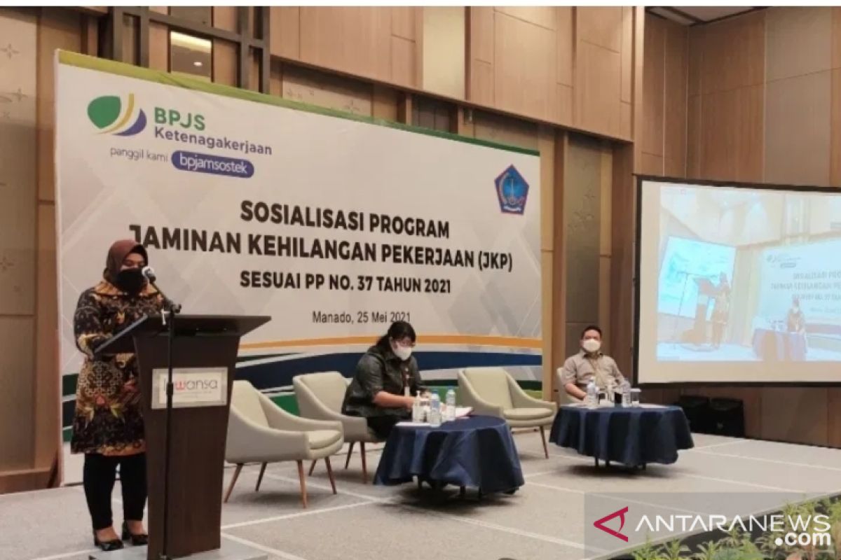 BPJAMSOSTEK-Disnakertrans sosialisasi JKP pada warga Sulut