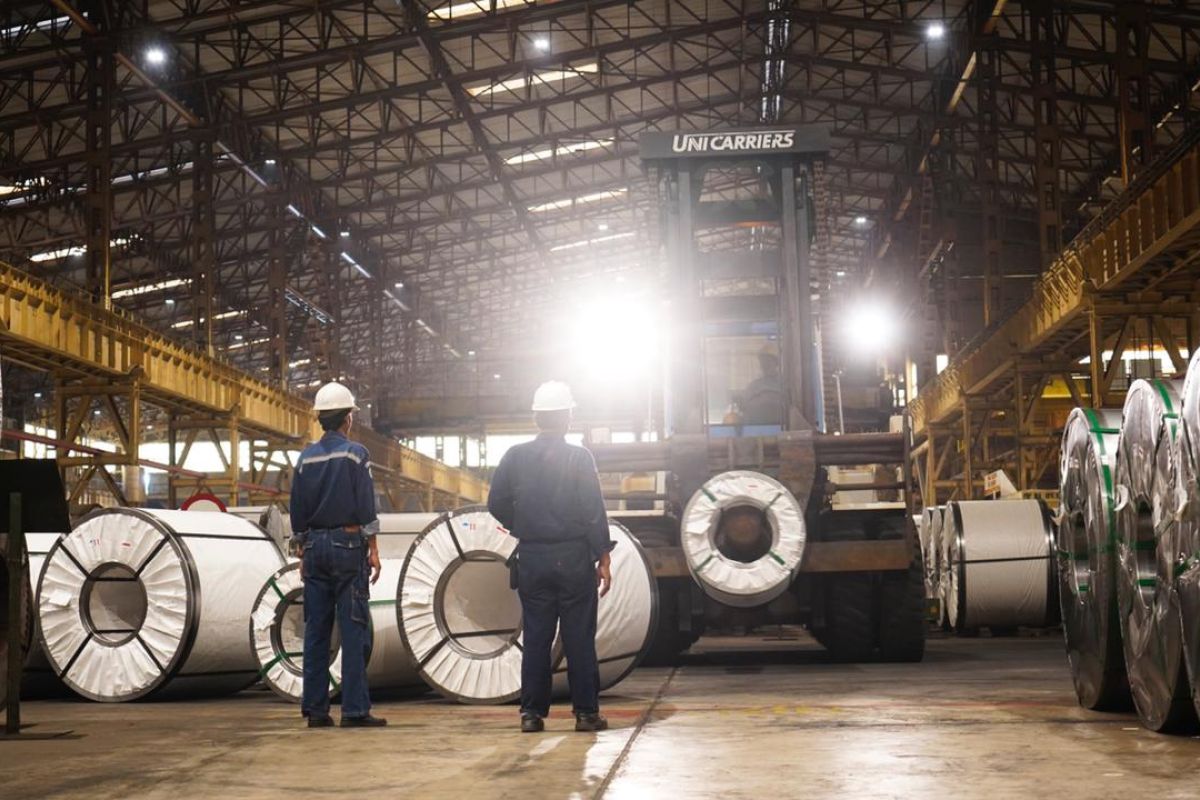 Laba bersih Krakatau Steel naik 601 persen pada semester I-2021