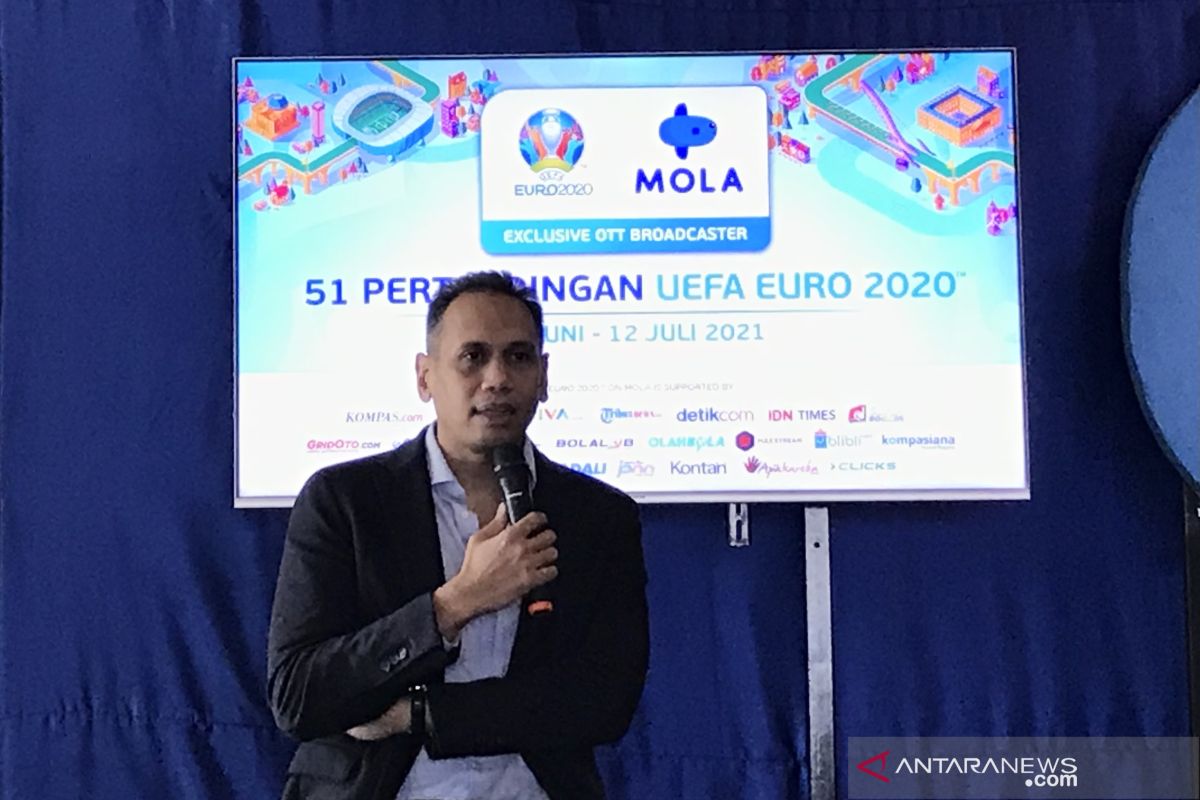 Mola TV akan siarkan 51 pertandingan Euro 2020