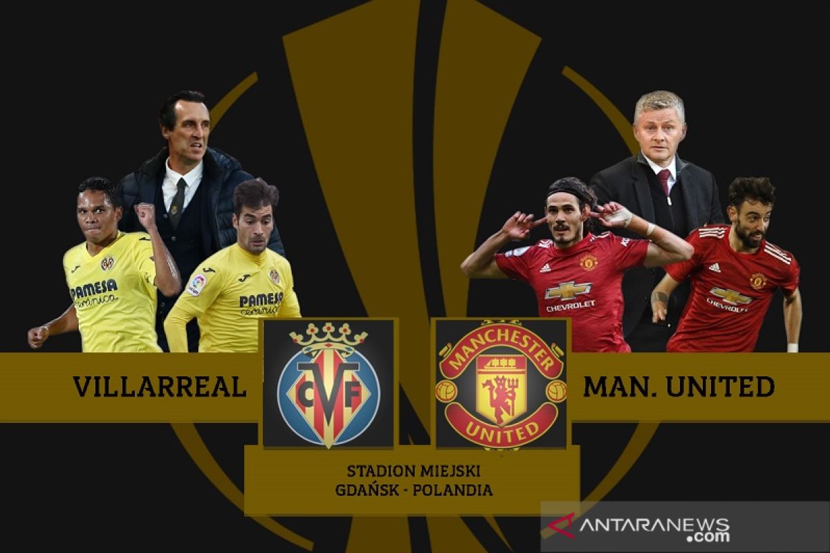 Head-to-head Villarreal vs MU  jelang final Liga Europa