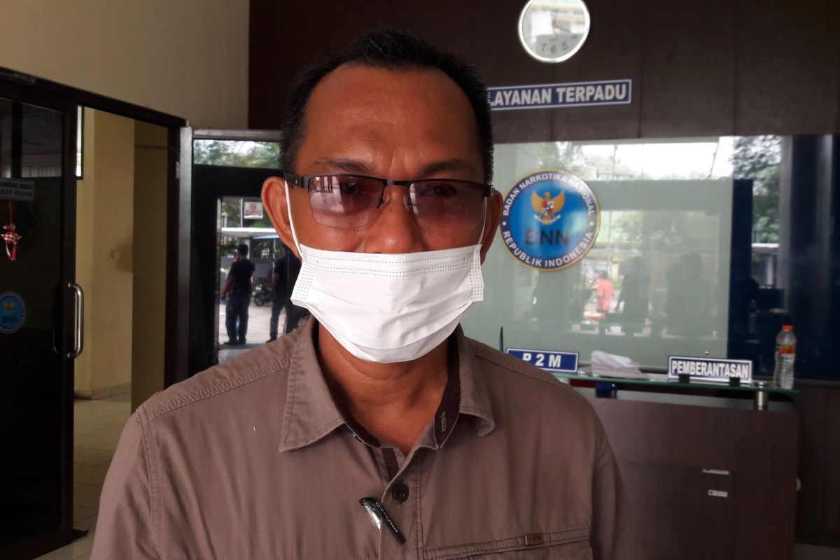 Puluhan warga Desa Perdamaian Kecamatan Binjai ditangkap BNN Langkat