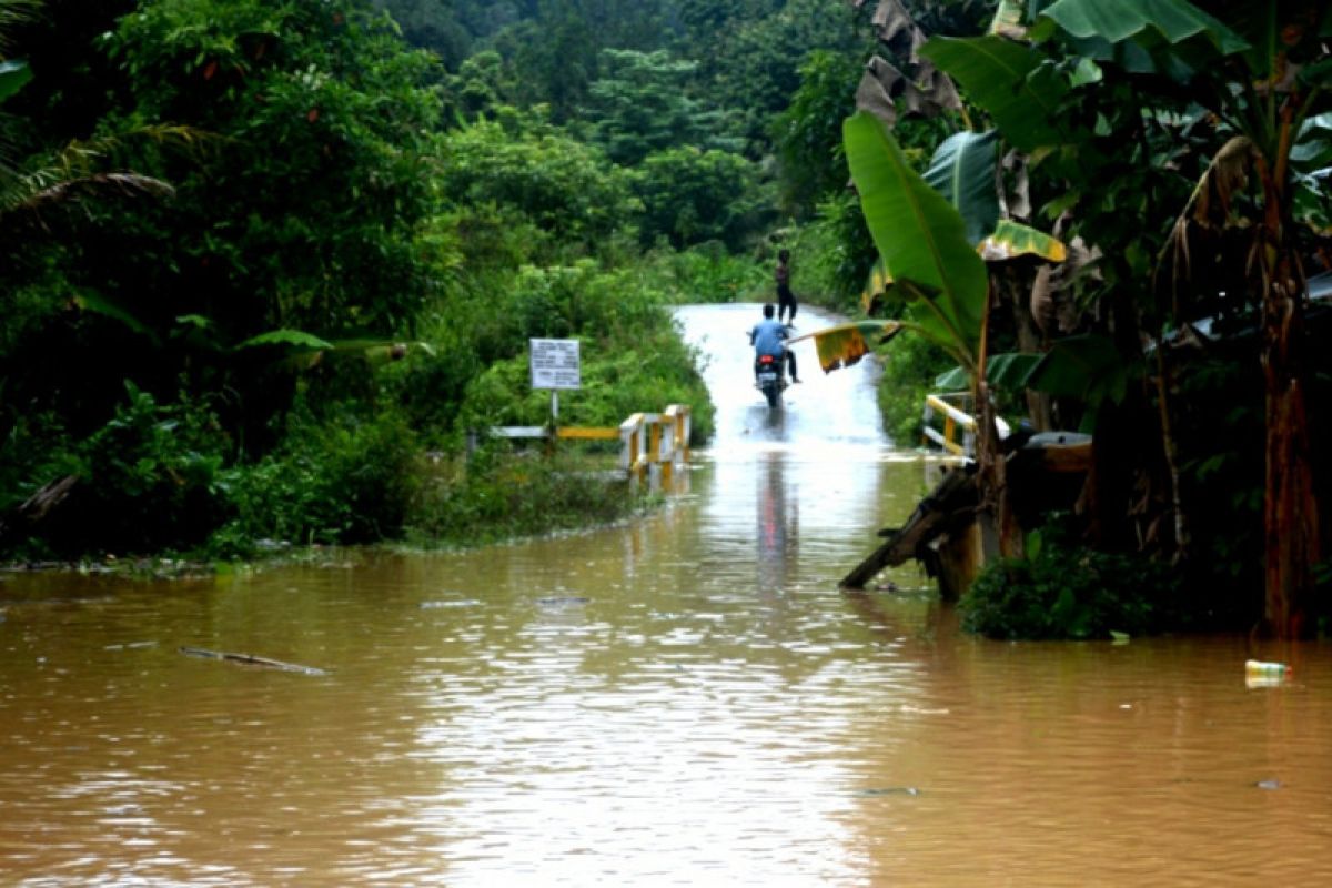 Delapan desa di daerah ini lumpuh akibat banjir