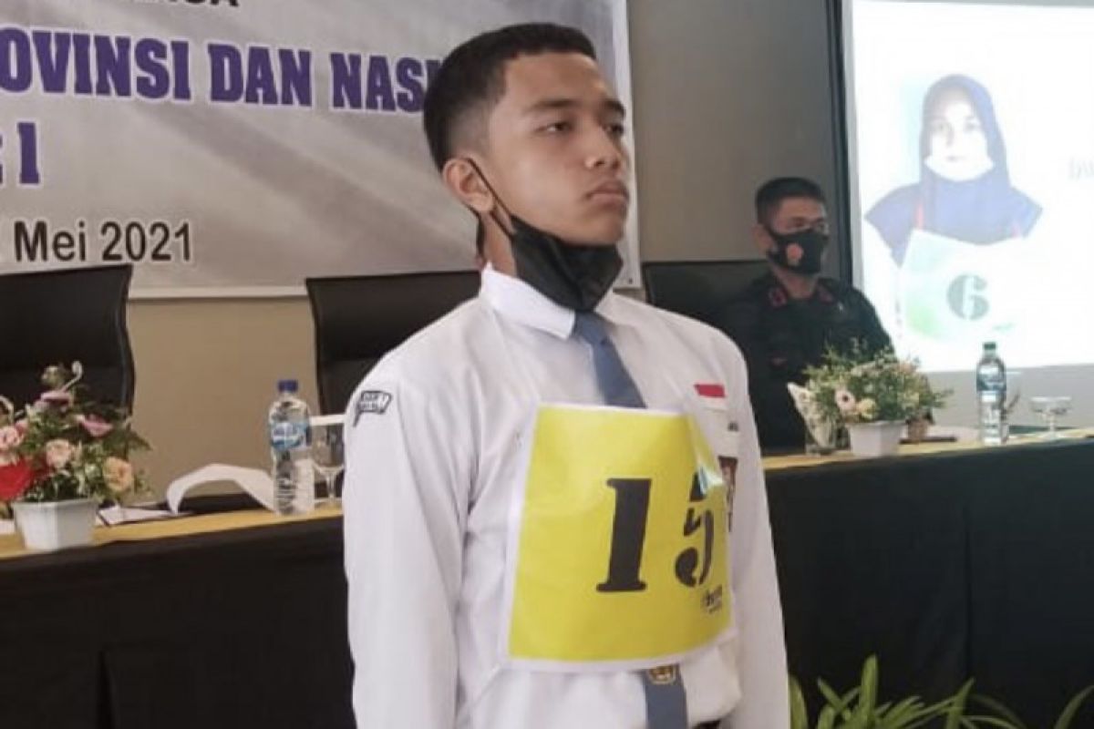 Putra Inhil terpilih sebagai anggota Paskibraka di Istana Negara