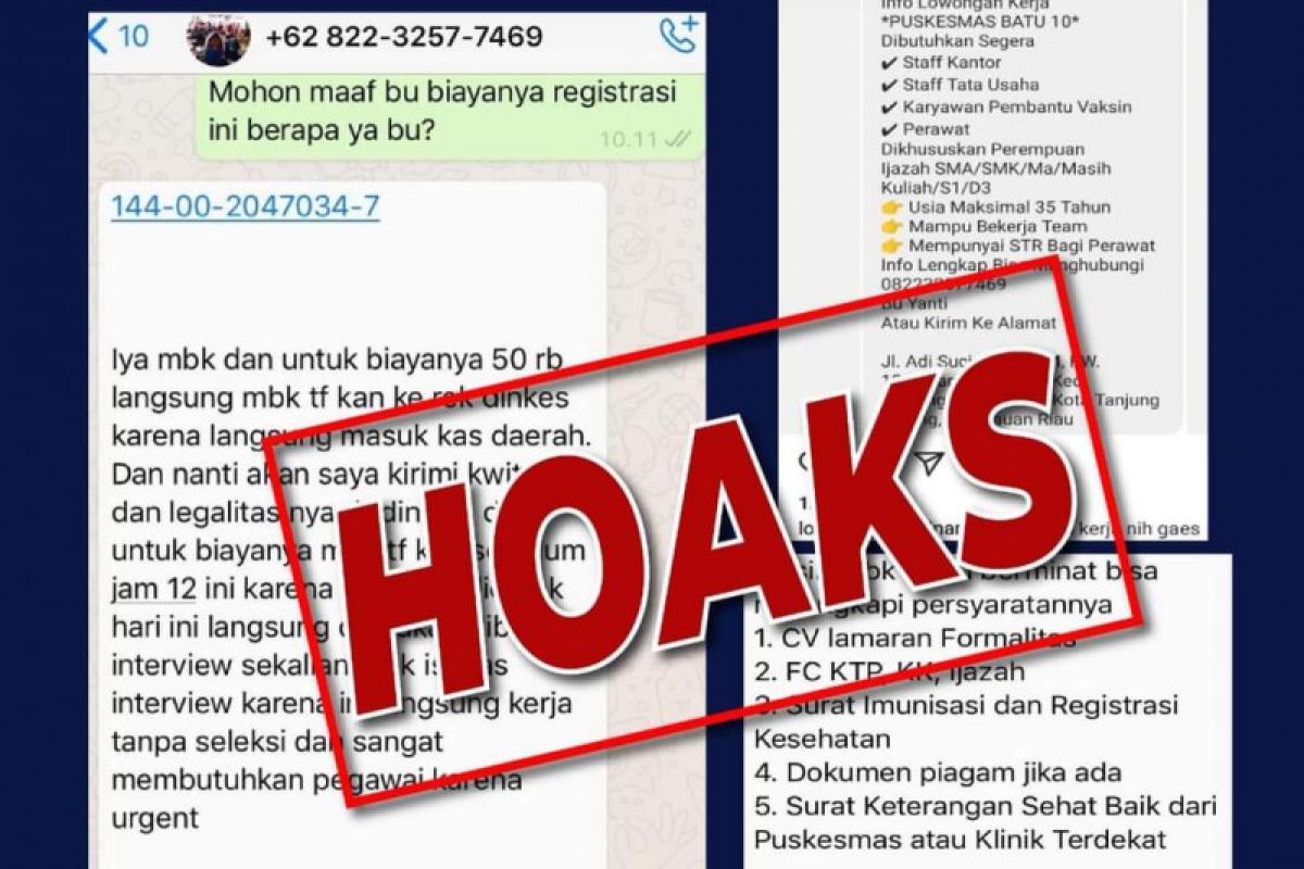 Begini cara membedakan hoaks dan fakta