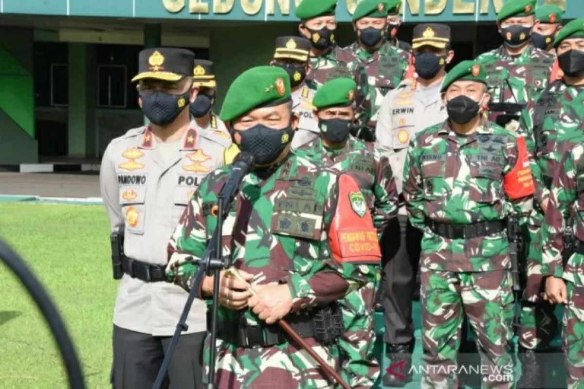 Mutasi besar-besaran 80 perwira tinggi TNI, ini nama mereka