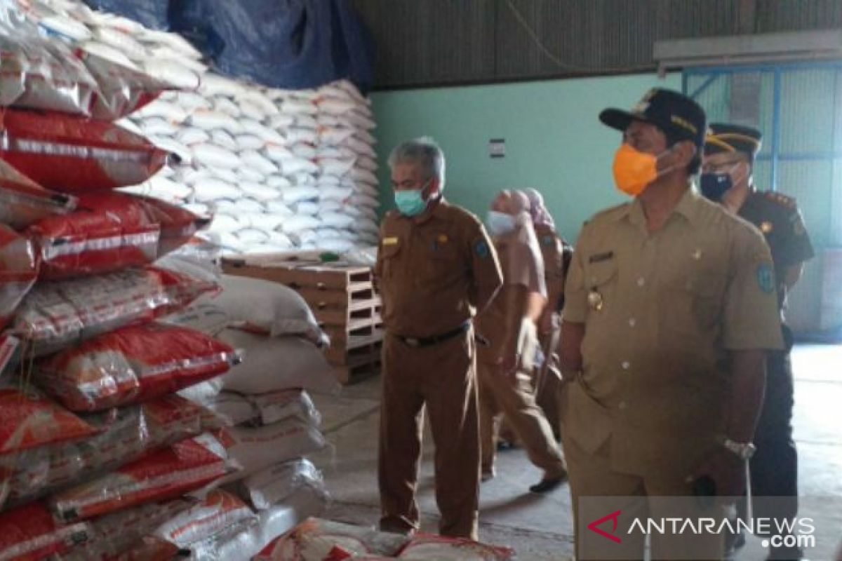 Stok beras di Kabupaten Belitung capai 745 ton