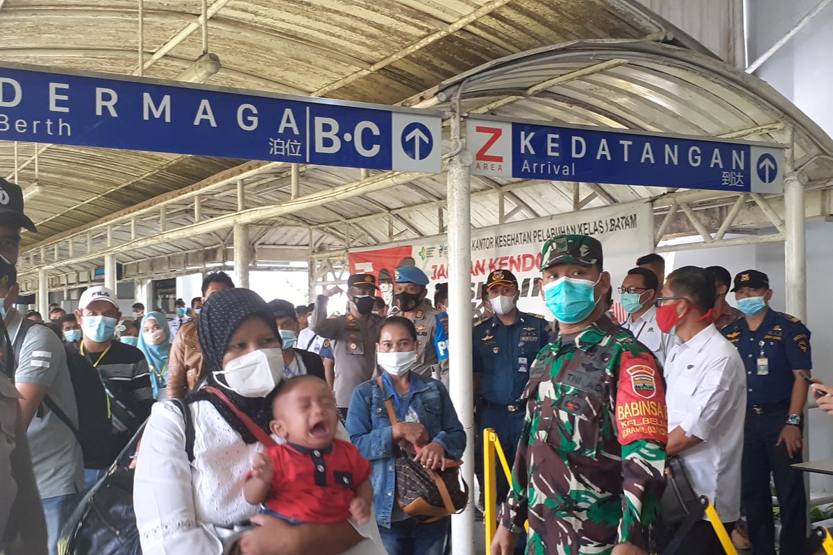Sebanyak 594 pekerja migran Indonesia masih jalani karantina di Batam
