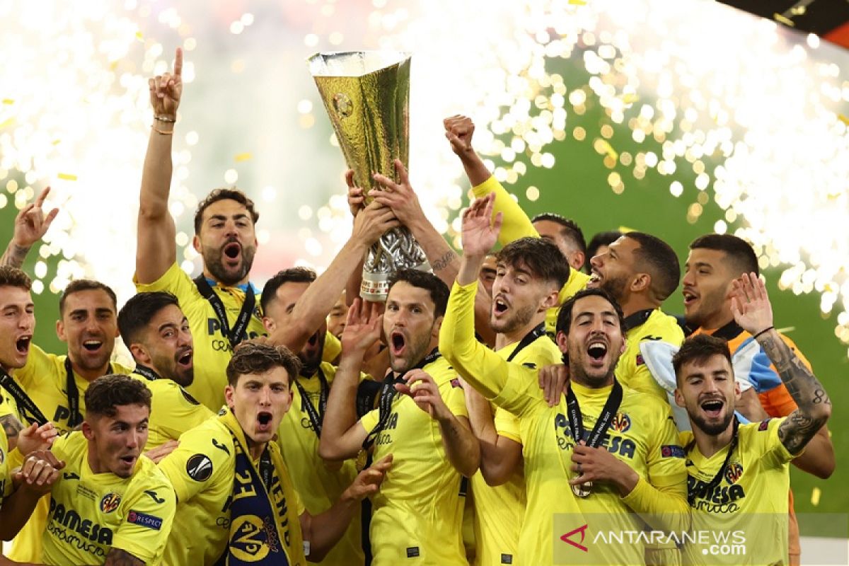 Daftar juara Liga Europa: Villarreal kini punya trofi bergengsi Eropa pertama
