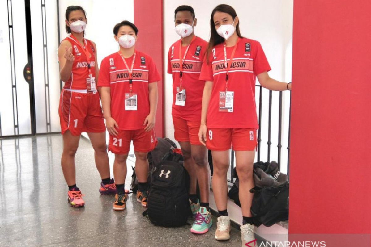 Timnas basket 3x3 putri adaptasi dengan suhu dingin di Austria