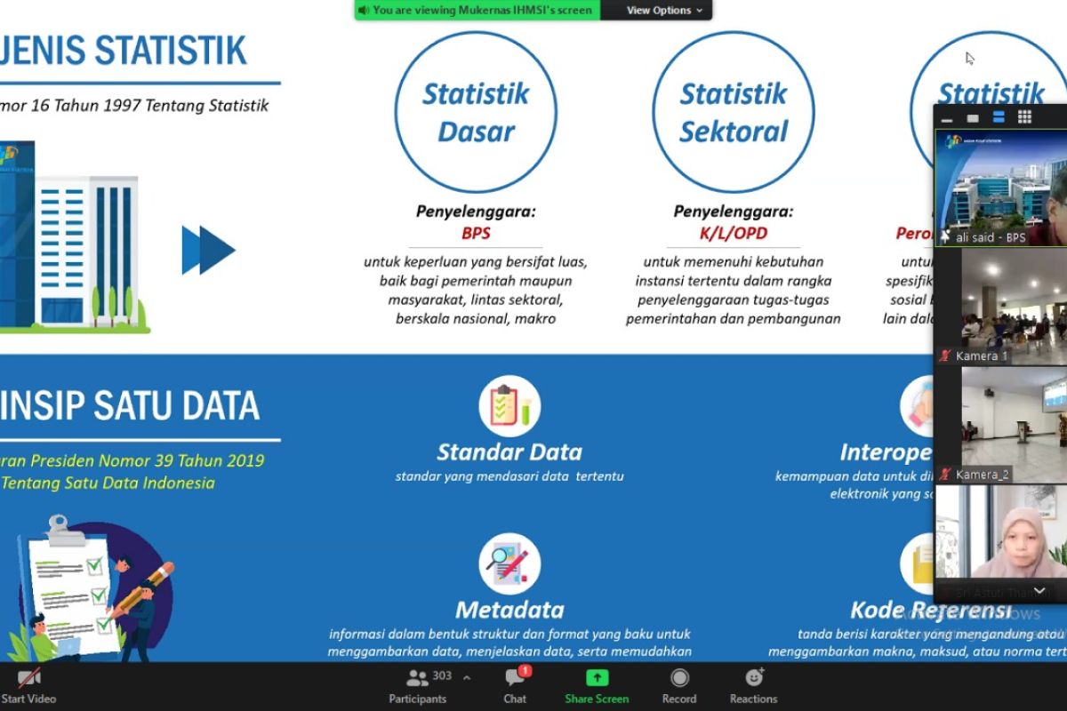 BPS: Data statistik dibutuhkan dalam pengambilan kebijakan pembangunan