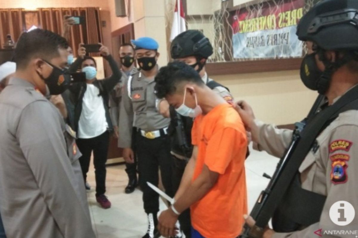 Pelaku pembunuhan cinta sejenis di Gambut terancam hukuman 15 tahun penjara