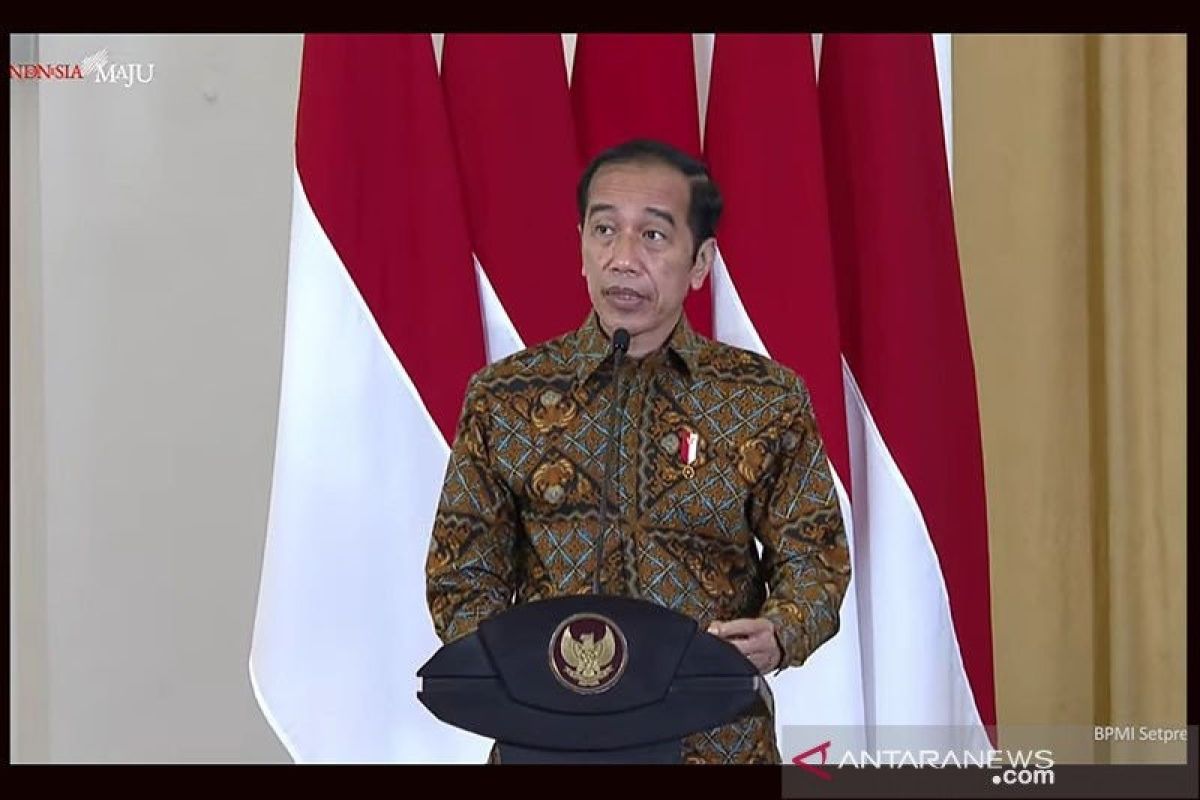 Presiden Joko Widodo perintahkan menteri dan kepala daerah agar tak tutupi data