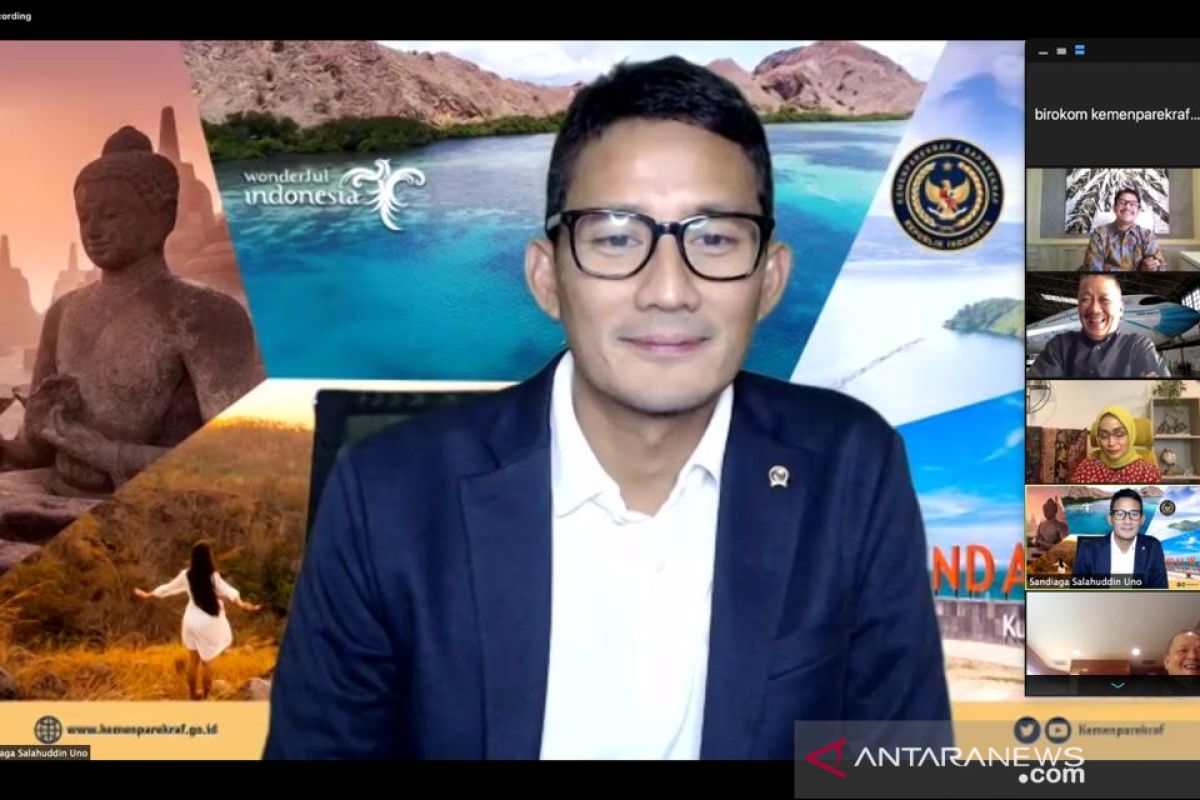 Menparekraf Sandiaga Uno apresiasi Munas Kadin digelar di Bali