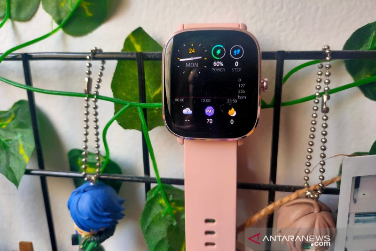 Amazfit GTS 2 Mini Smart Watch (Sage Green or Flamingo Pink)