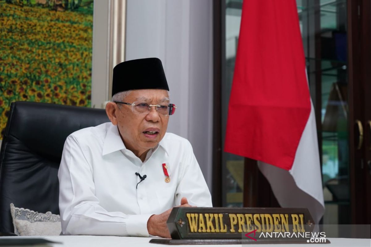 Wapres Ma'ruf Amin ingin pesantren jadi pengawal 