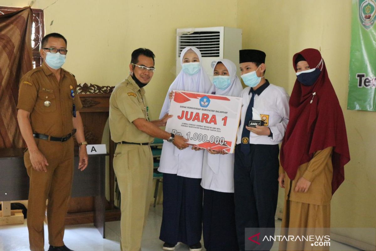 SMPIT Darul Fikri wakili Balangan lomba cerdas cermat tingkat provinsi