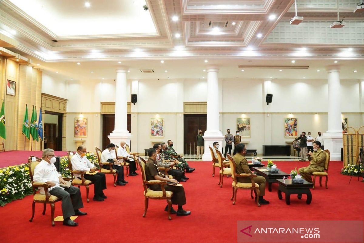 WH-Andika Terus Koordinasi dengan TNI/Polri tentang Larangan Mudik, Bangun  18 Titik Penyekatan