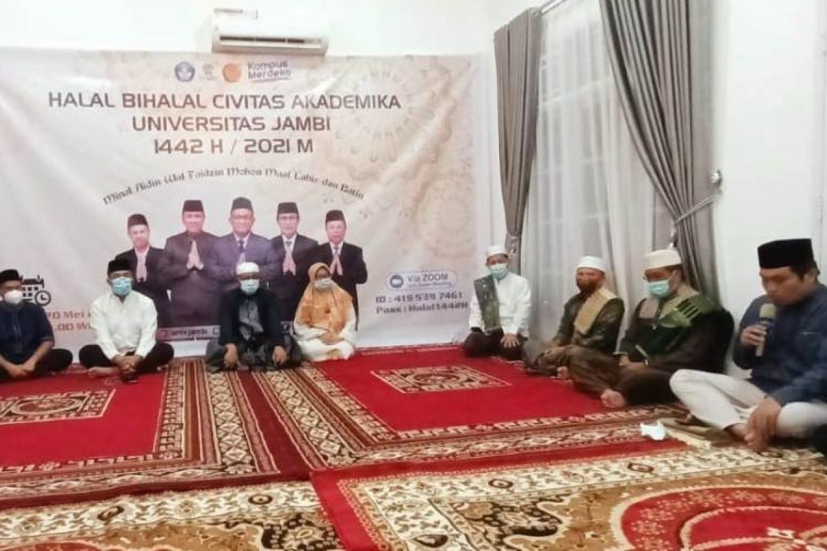 Unja gelar halal bilhalal secara langsung dan virtual