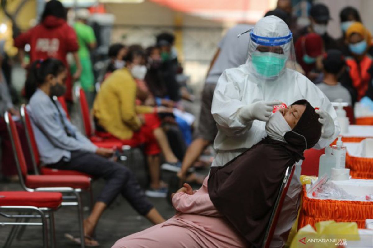 Swab massal penghuni rusun di Kota Surabaya ditarget tuntas pekan ini