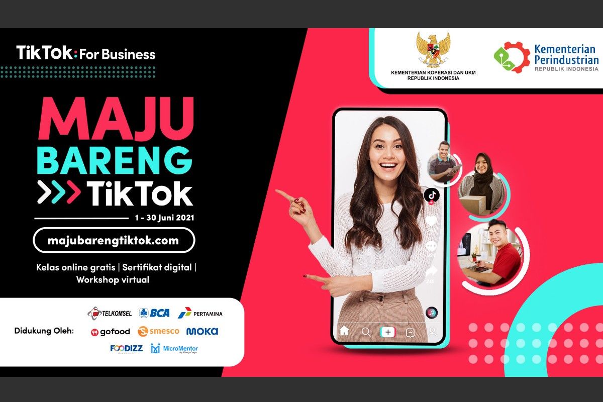 Maju Bareng TikTok dorong UKM digital lewat pelatihan bisnis digital