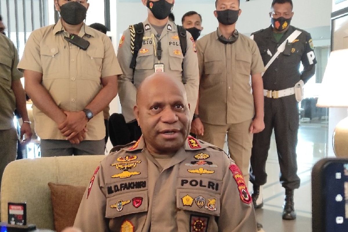 Kapolda Papua Irjen Fakhiri: Satu polisi gugur saat OTK serang Polsubsektor Oksamol