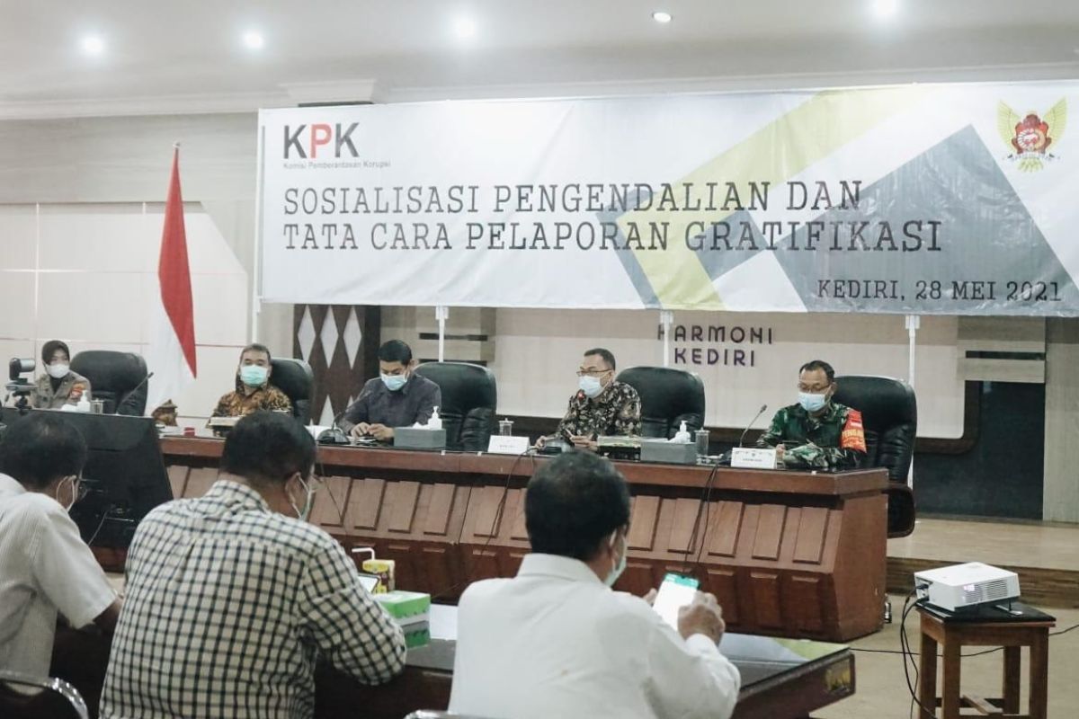 KPK apresiasi kinerja Pemkot Kediri tekan gratifikasi dan pencegahan korupsi