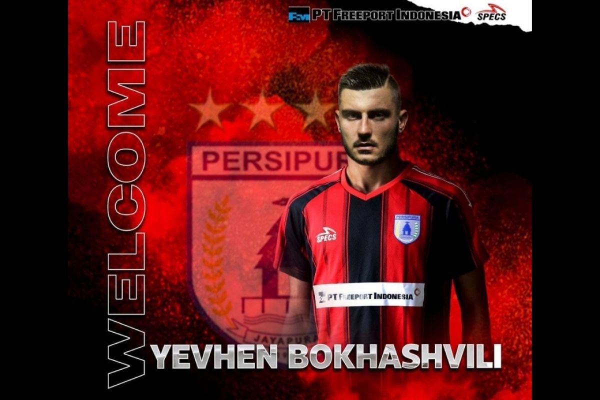 Persipura gaet striker asing Yevhen Bokhashvili