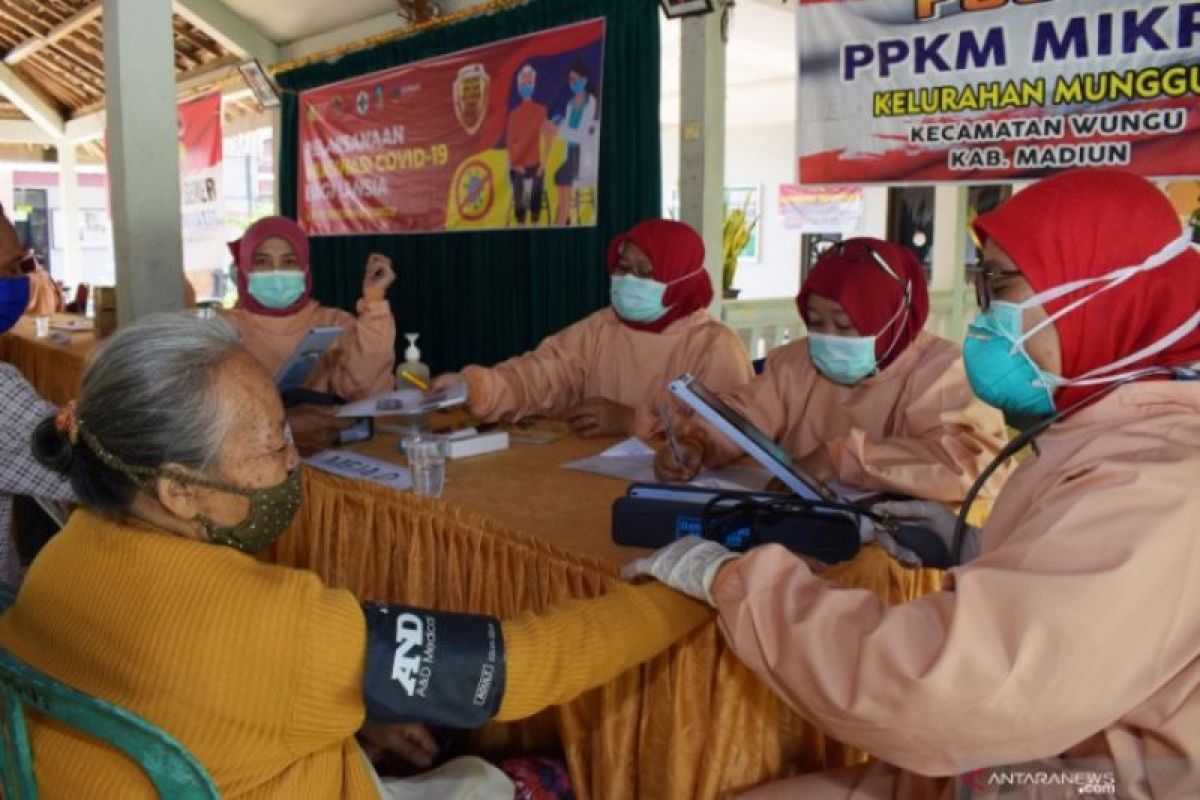 Sebanyak 3.029 warga lansia Kota Madiun jalani vaksinasi COVID-19