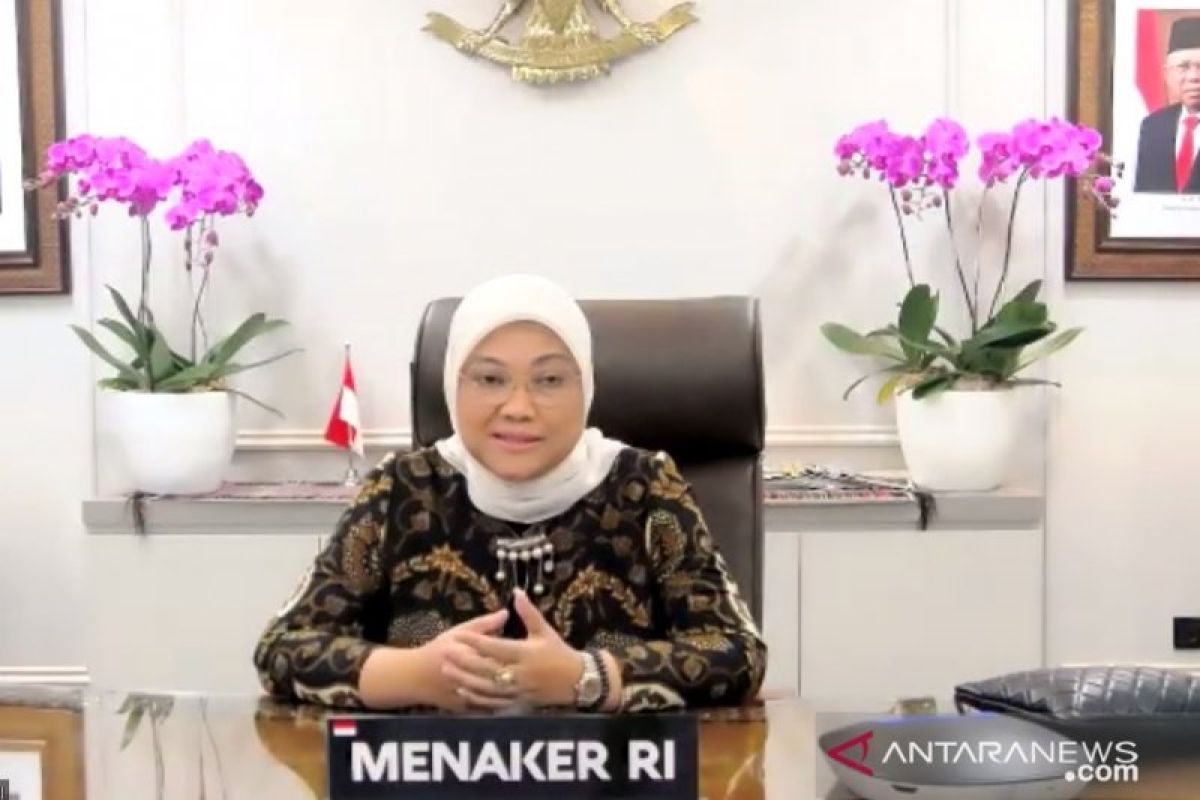 Menaker Ida Fauziah dorong serta dukung peran perempuan dalam pemulihan ekonomi