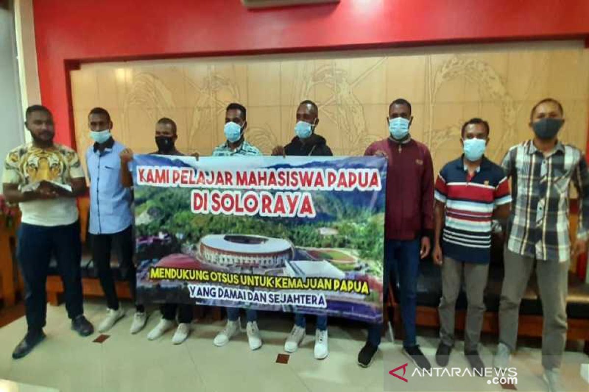 Mahasiswa Papua di Solo solid mendukung pemerintah