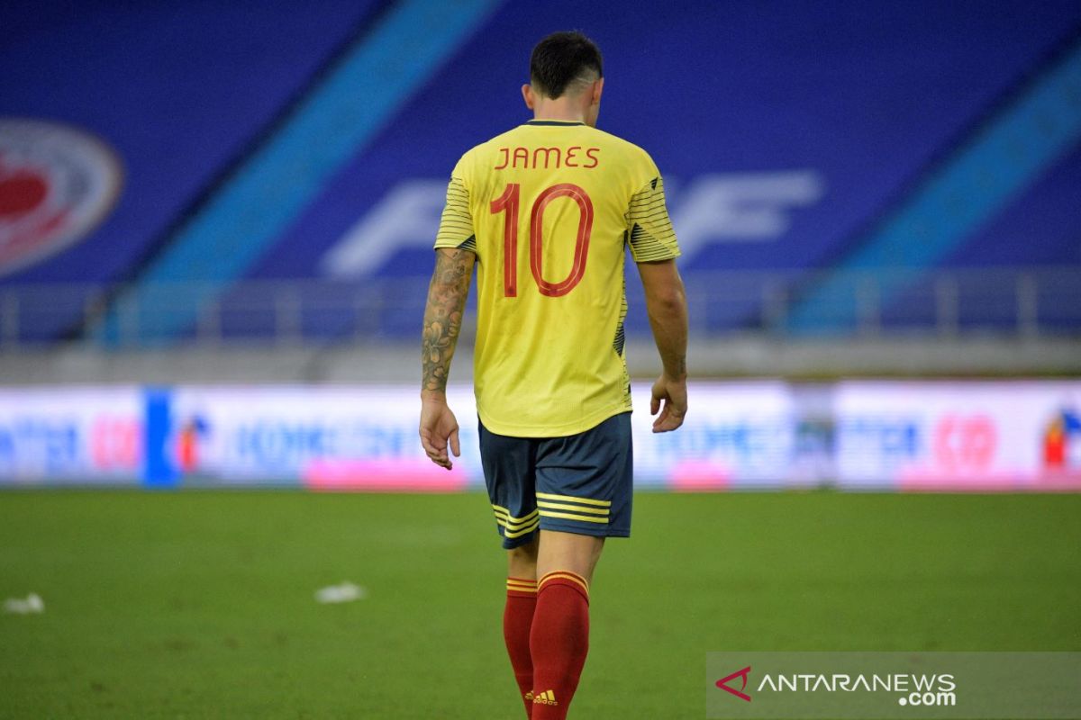 James Rodriguez dicoret Kolombia dalam Copa America 2021