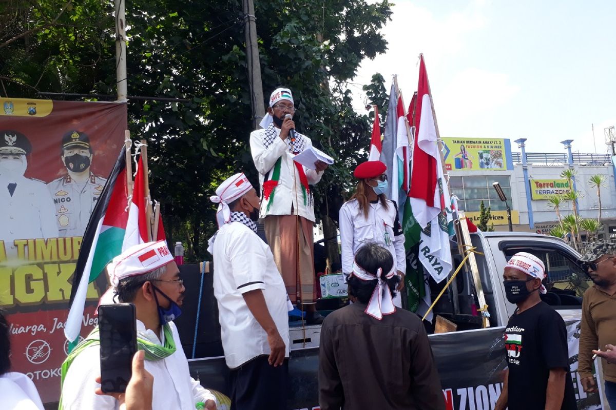 Masyarakat di Kediri kumpulkan donasi untuk warga Palestina