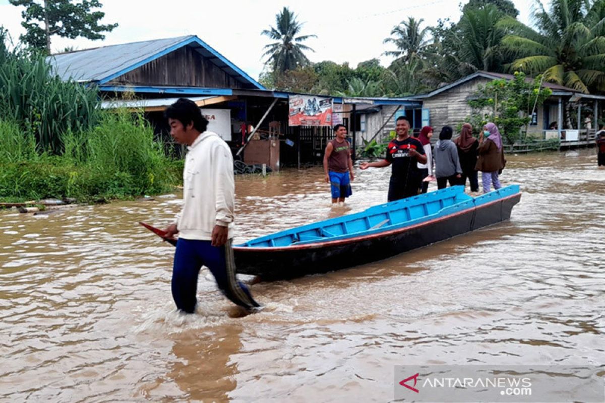 Banjir di Nunukan Kaltara berangsur surut