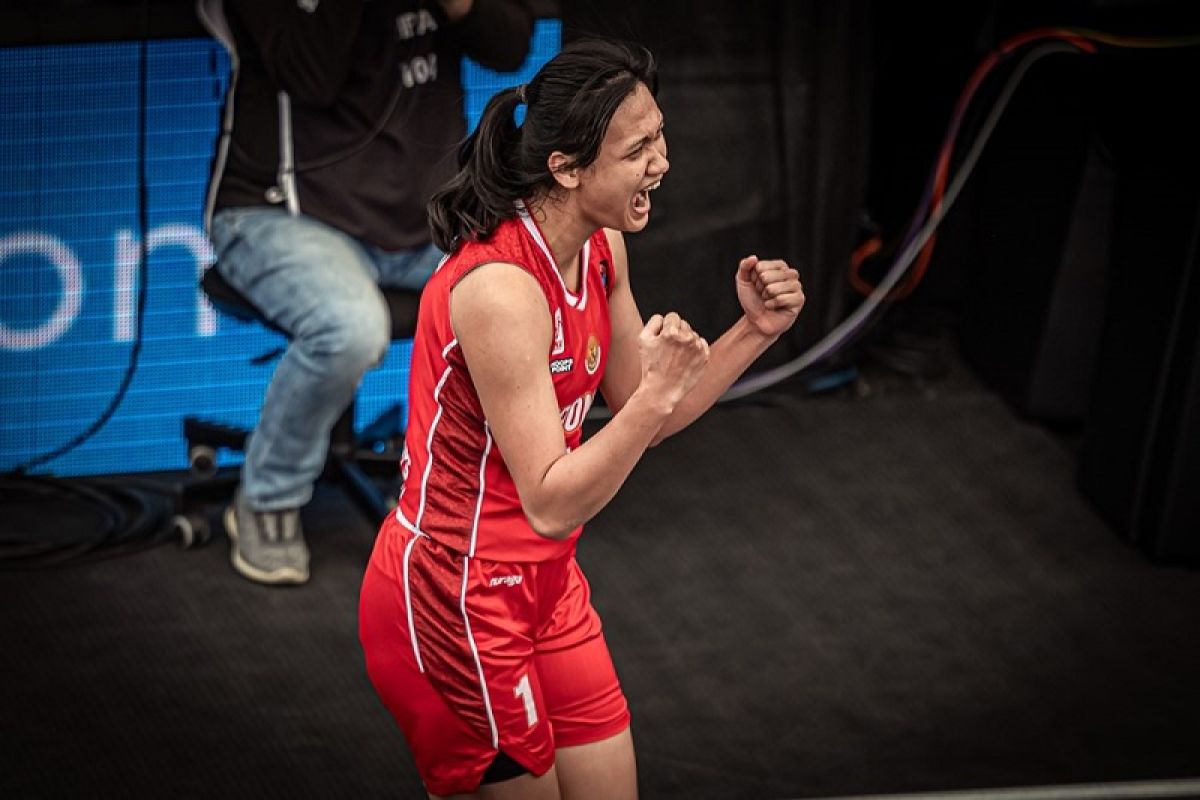 Timnas basket 3x3 putri Indonesia tundukkan Uruguay 22-15 di kualifikasi Olimpiade