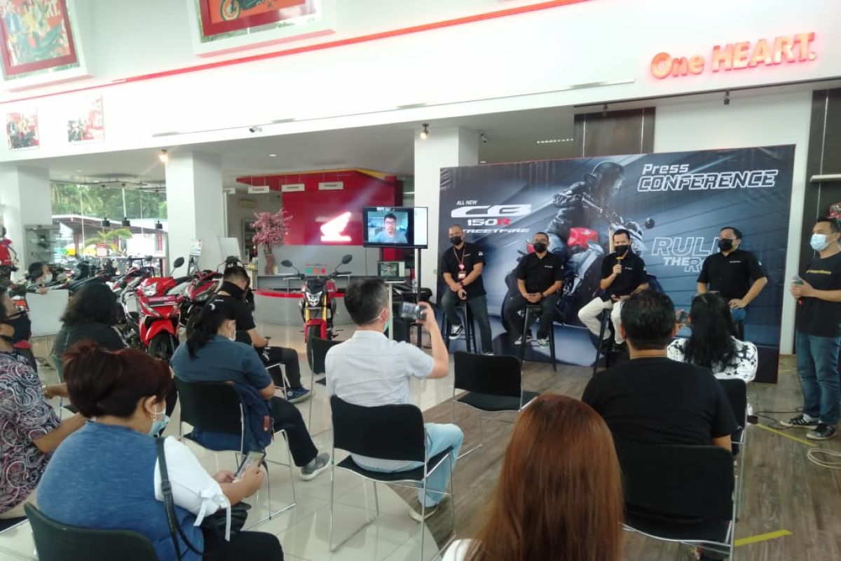 Honda DAW gelar Virtual Exhibition All New CB150R Streetfire