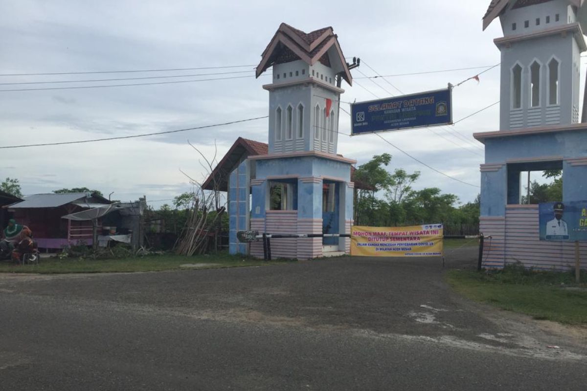 Sejumlah lokasi wisata di Aceh Besar ditutup