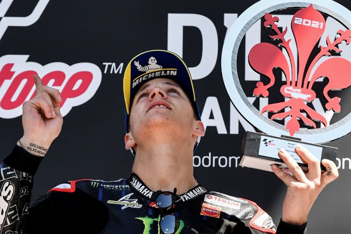 Kemenangan emosional Quartararo di Mugello untuk mendiang Jason Dupasquier