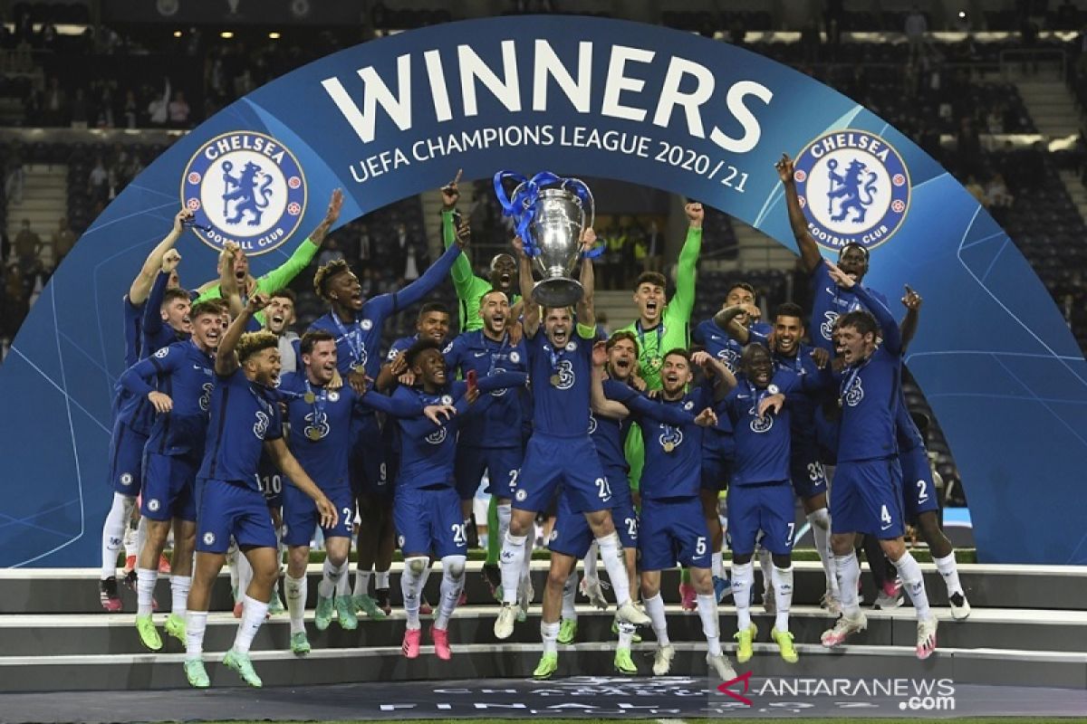 Daftar juara Liga Champions, Chelsea kini koleksi dua trofi