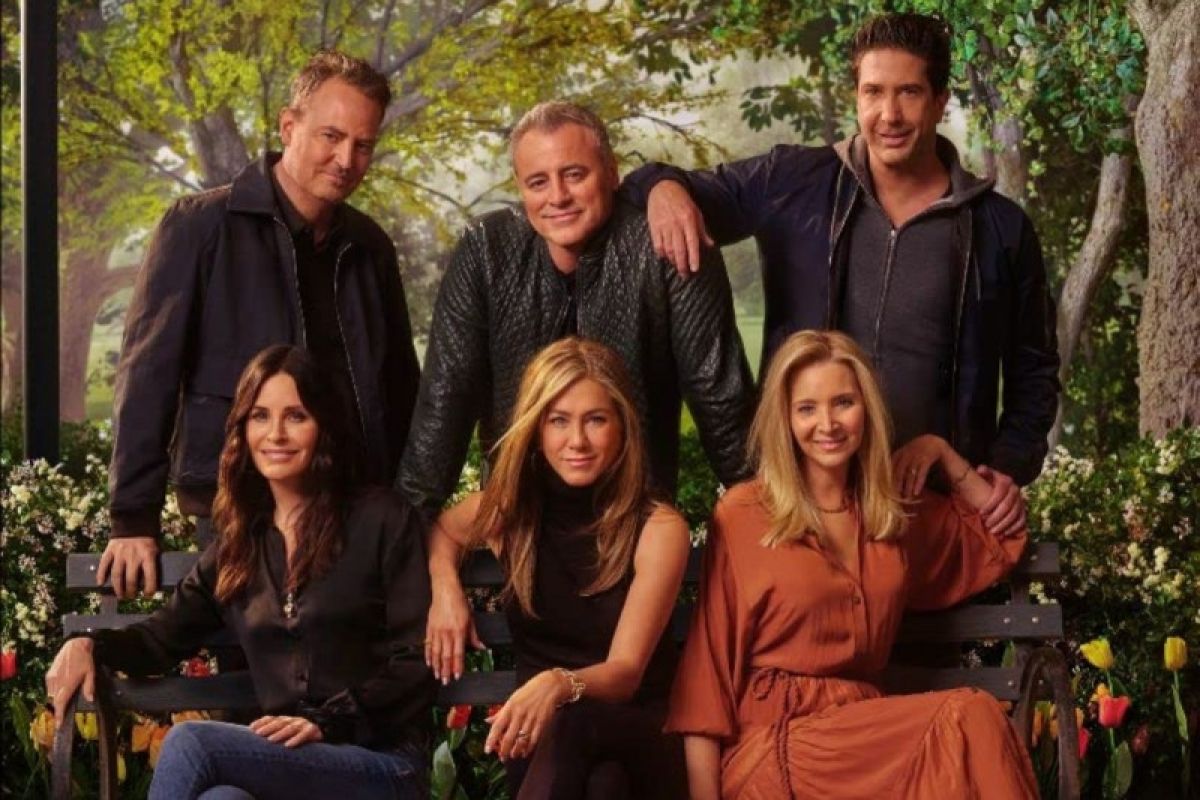 "Friends: The Reunion" hampir kalahkan popularitas "Wonder Woman 1984"