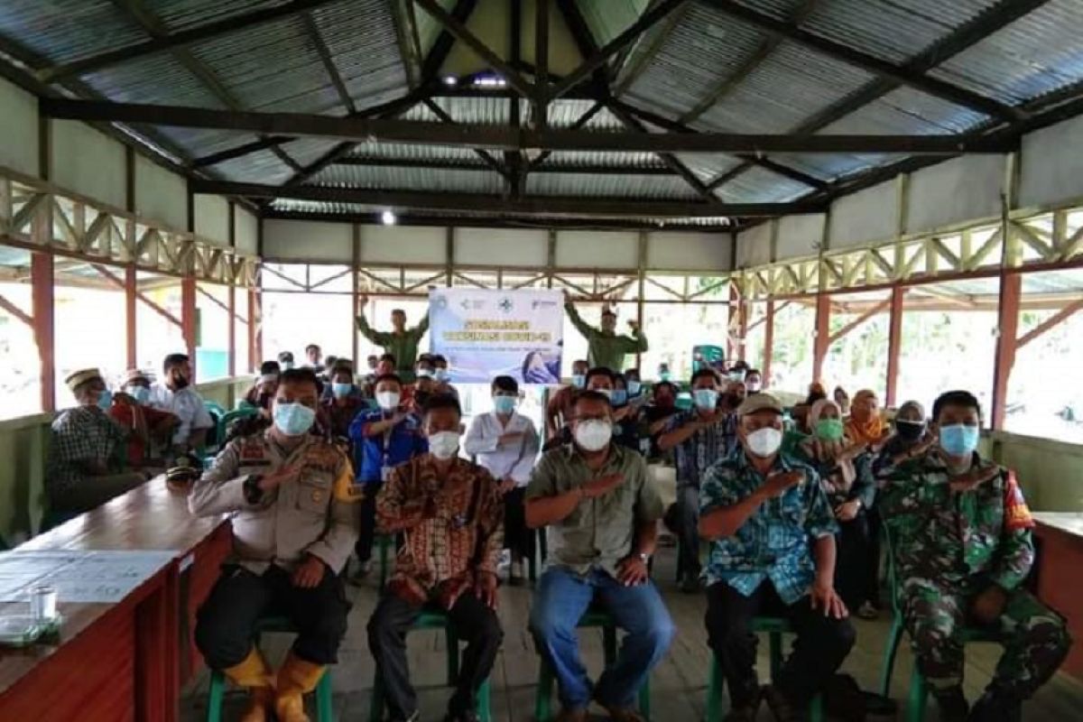 Koramil Terentang sosialisasikan keamanan vaksin COVID-19 kepada masyarakat