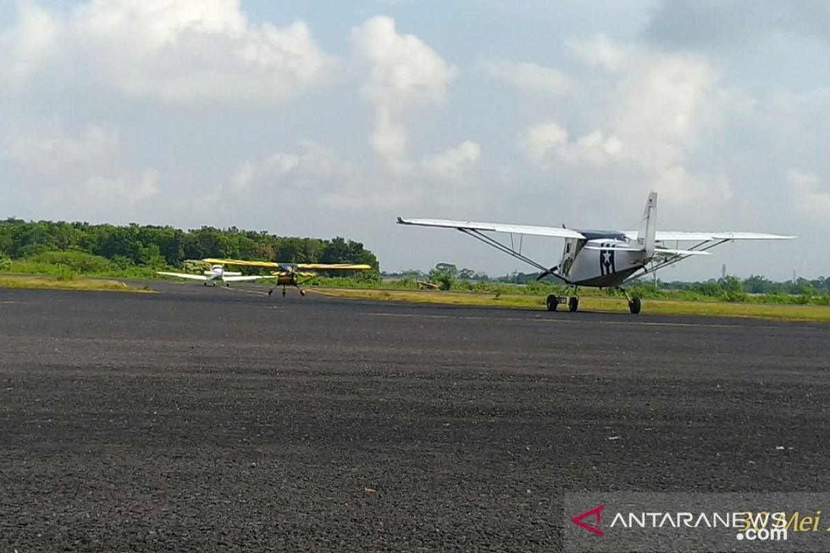 Tim Garuda Terbang di langit Jember peringati Hari Lahir Pancasila