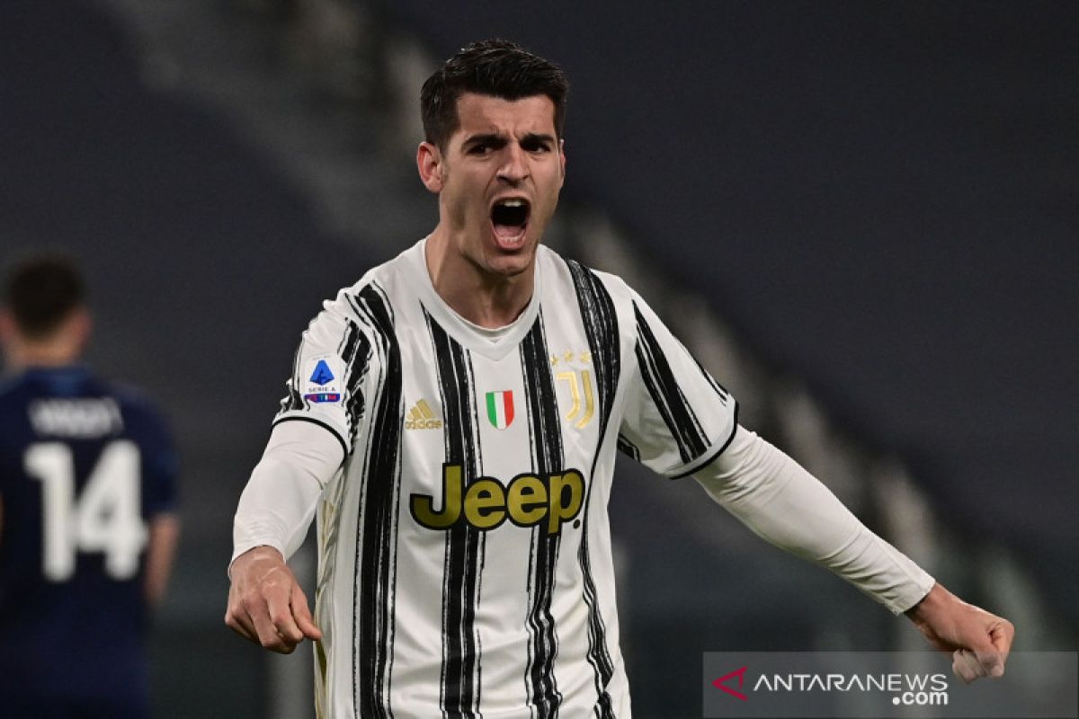 Masa peminjaman Alvaro Morata diperpanjang Juventus untuk musim kedua