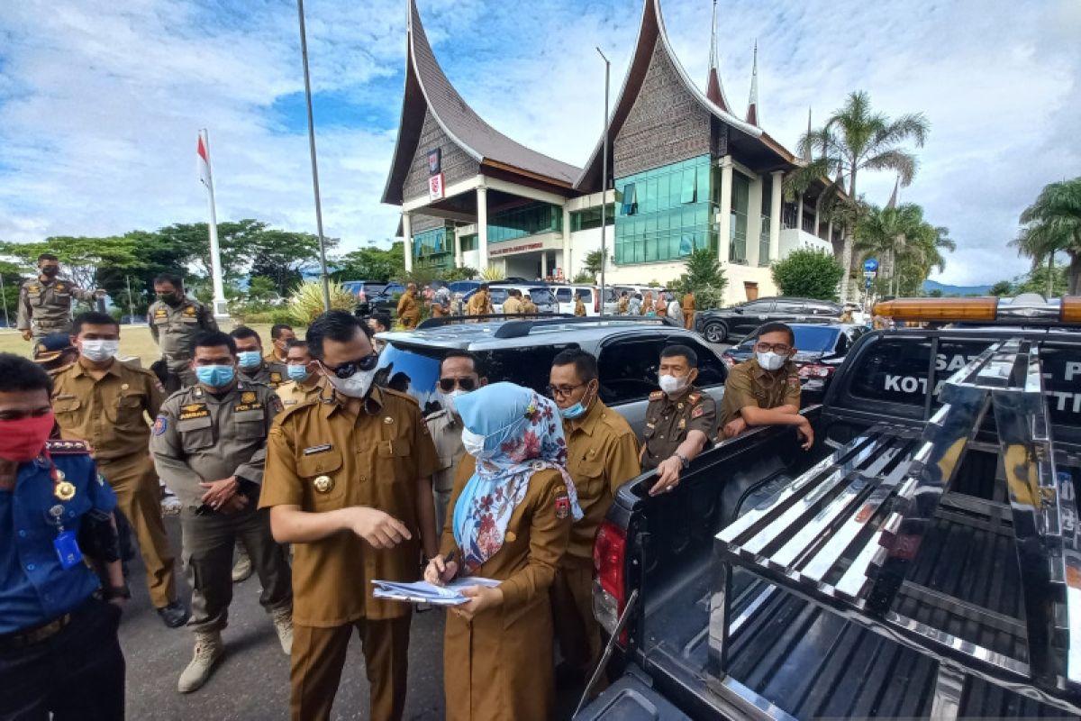 Wako Bukittinggi cek mendadak seluruh kendaraan dinas, temukan dua mobil dua motor rusak berat (Video)