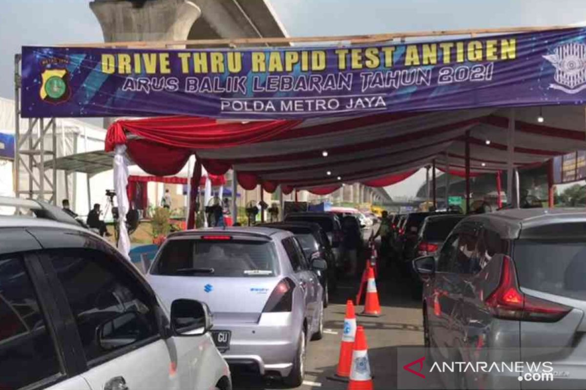 17.500 pengguna Tol Japek dites COVID-19 selama arus balik