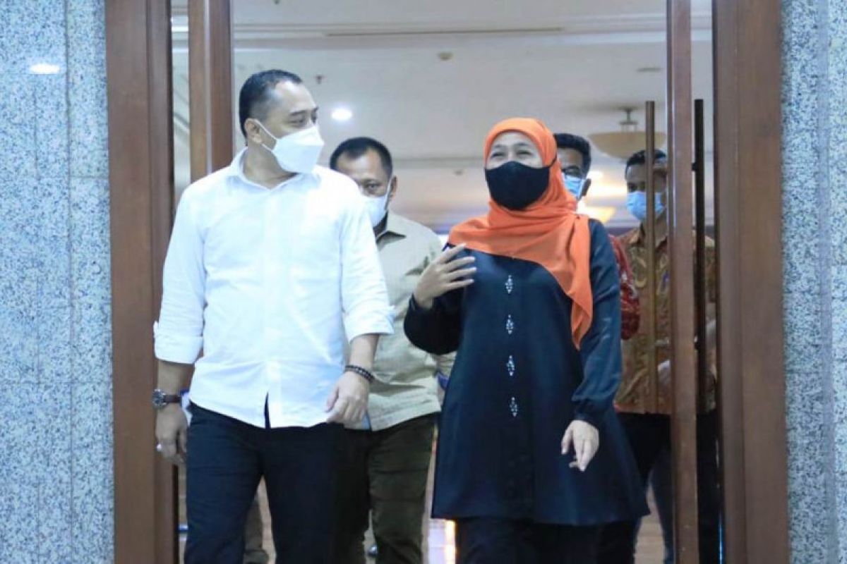 Gubernur Khofifah doakan Kota Surabaya tetap jadi kebanggaan Jatim