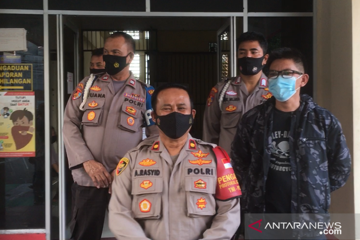 Polsek Koja ungkap kasus penipuan dengan modus tukar motor dengan batu